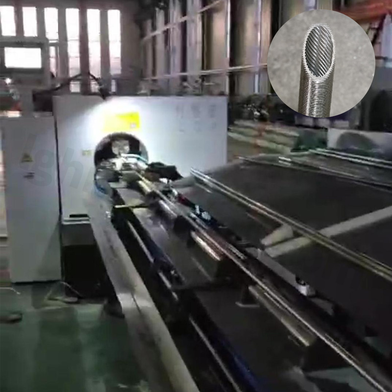 Heat transfer pipe complete processing equipment
