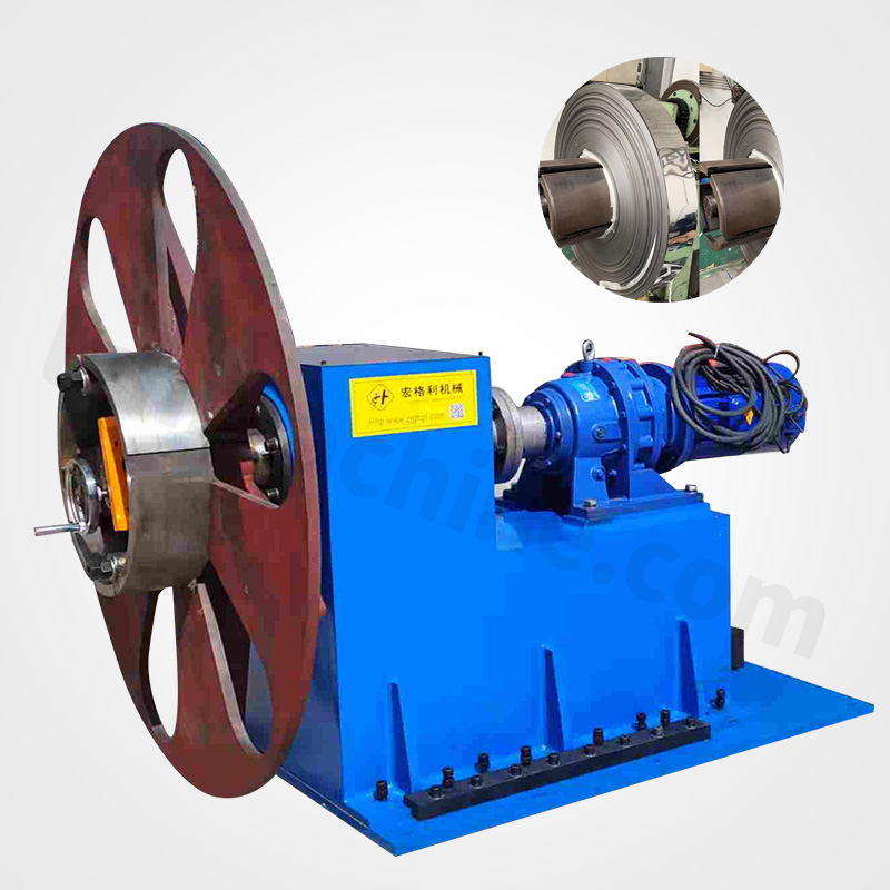 Steel strip winder